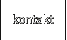 kontakt